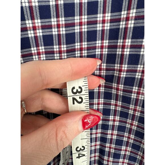 Vintage Ralph Lauren Shirt Mens XL Blue Plaid Button Down Pony Cotton - Picture 7 of 8